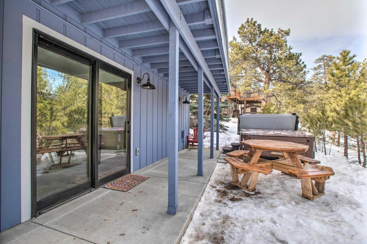 Luxe Updated Home With Grill And Hot Tub 4 Mi To Rmnp Estes Park Dış mekan fotoğraf